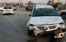 واژگونی خودرو معلمان شهرستان اردل / انتقال مصدومان به بیمارستان فارسان