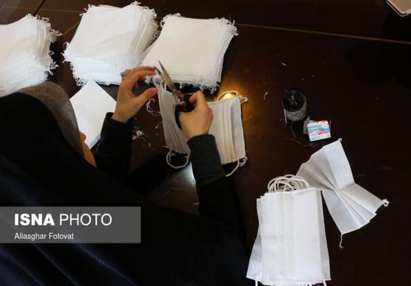 تولید ۳۵ هزار ماسک و لباس ایزوله بیمارستانی در کانون‌های فرهنگی و تربیتی آذربایجان شرقی