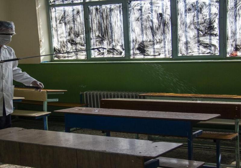 انجام ضدعفونی مدارس فارس برای بازگشایی