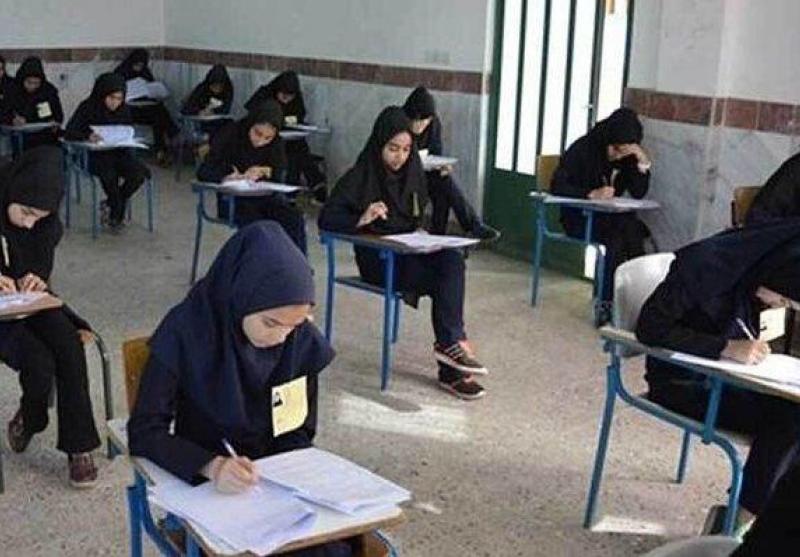 آمادگی مدارس کرمانشاه برای برگزاری امتحانات کلاس دوازدهمی‌ها