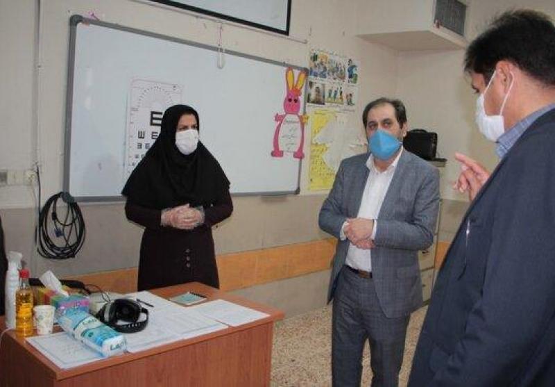 آغاز اجرای طرح سنجش سلامت نوآموزان بدو ورود به دبستان در فارس