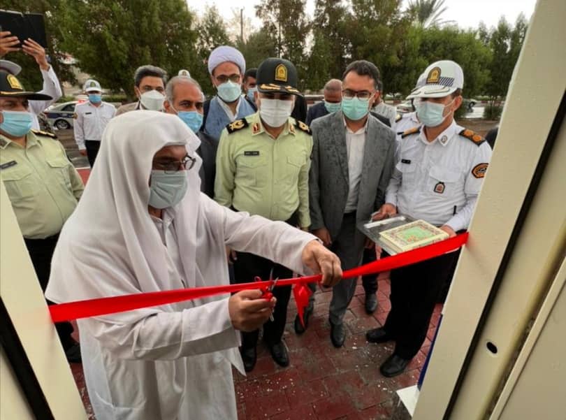افتتاح دومین ایستگاه پلیس در منطقه سه راه جهان بار بندرعباس