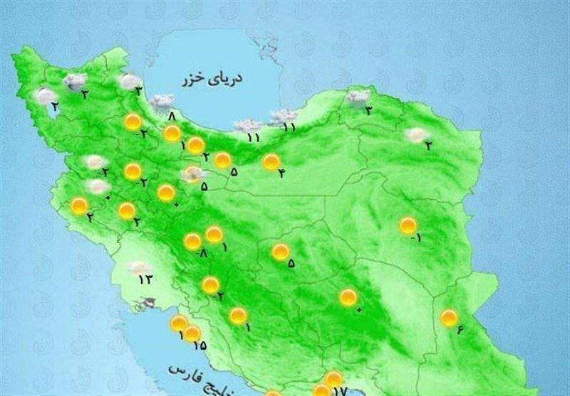 ناپایداری جوی و احتمال بارش‌های پراکنده در استان هرمزگان؛ کاهش دما تا 5 درجه