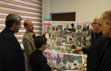 دانش آموز البرزی که از عکس های سردار آلبوم عشق ساخت