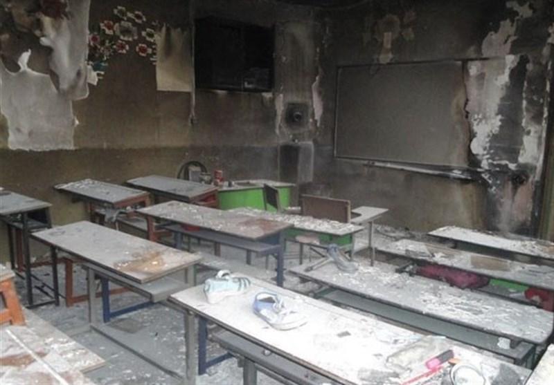 چرا مدرسه نور دانش همدان دچار آتش‌سوزی شد؟‌