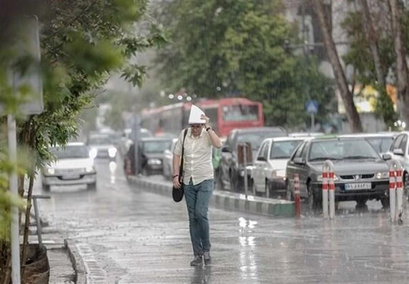 هشدار هواشناسی نسبت به وقوع رگبار باران
