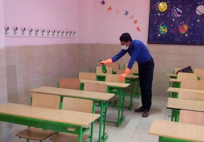 عملیات ضدعفونی مدارس در شهرکرد آغاز شد