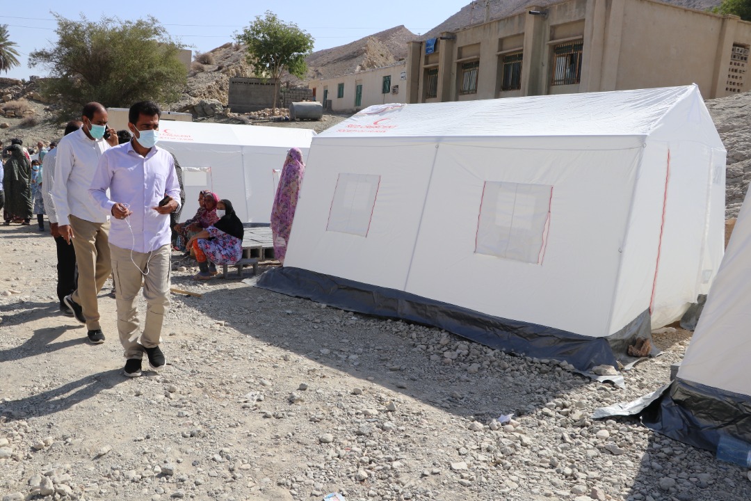 آسیب دیدگی 900 خانواده تحت حمایت کمیته امداد از زلزله استان هرمزگان